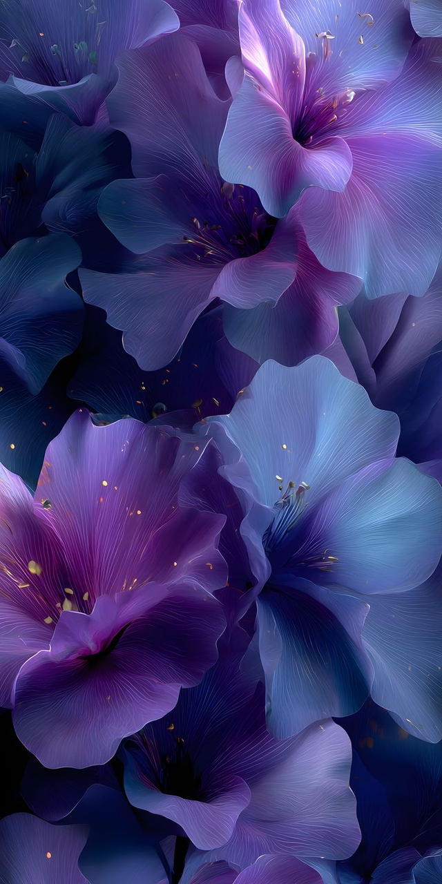 шпалери petal, purple