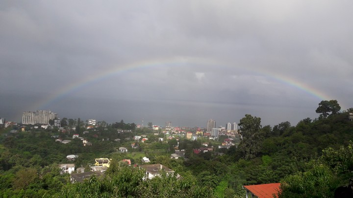 rainbow in Gonio