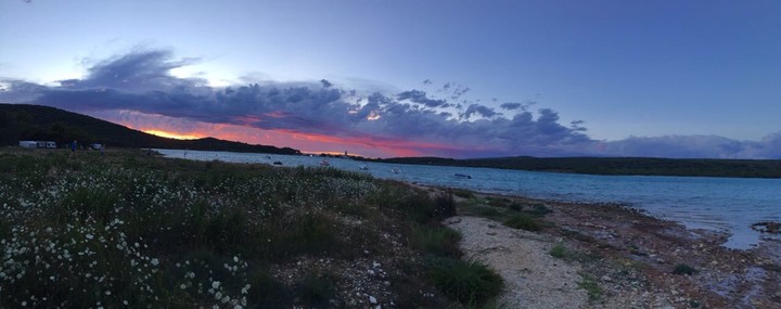 Sonnenuntergang in Kroatien