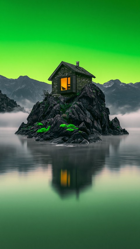 tapety Reservoir, cottage