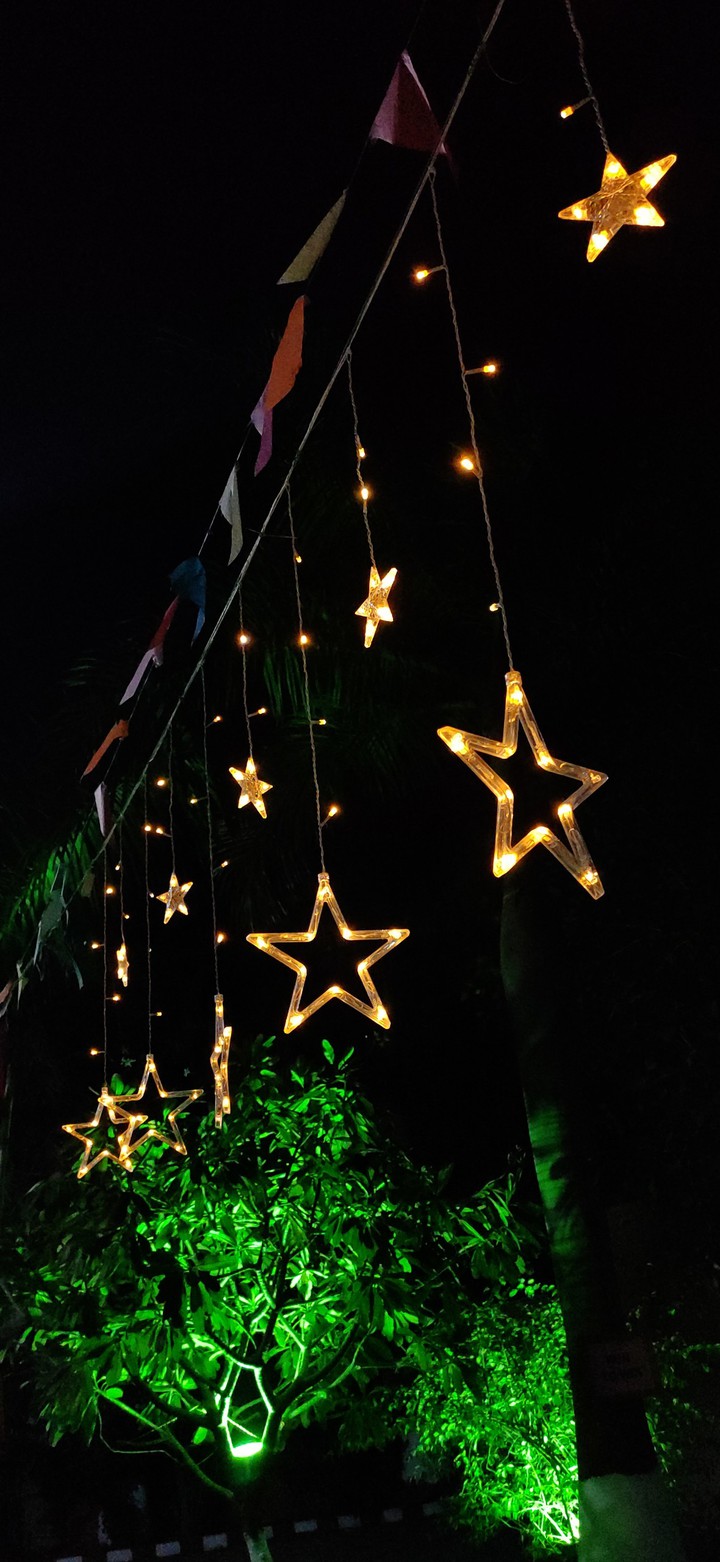 Christmas lights at my place