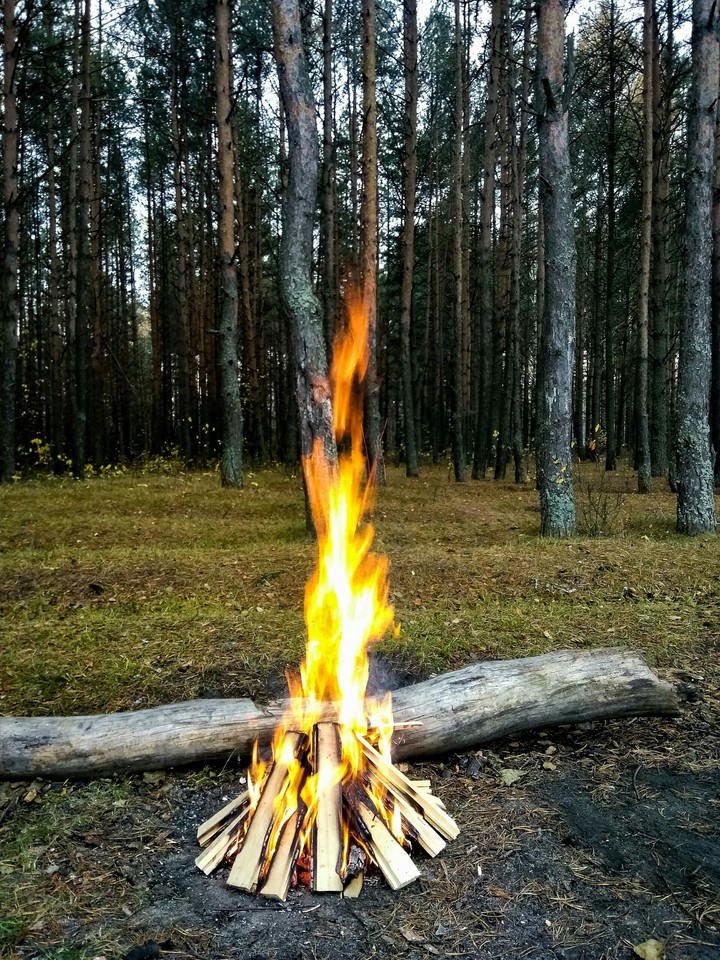 #пусть не очень пионерский #Костёр