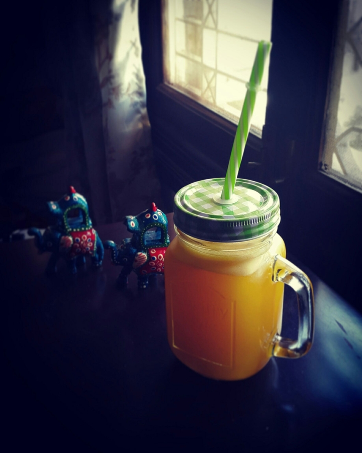 start a day with a fresh juice