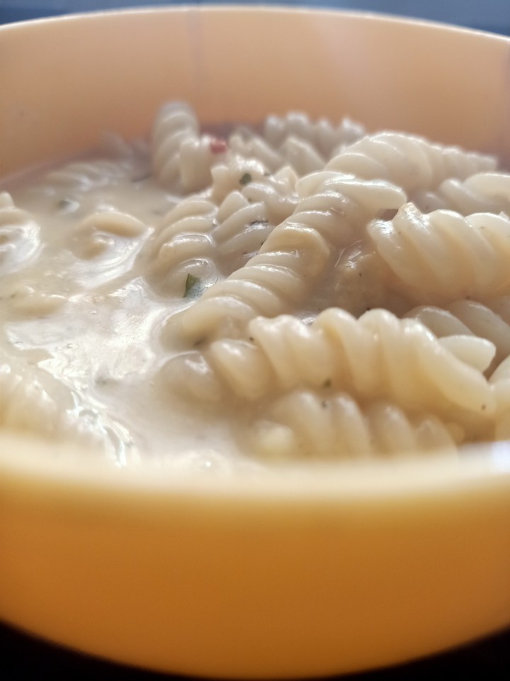 Creamy cheese pasta❤️