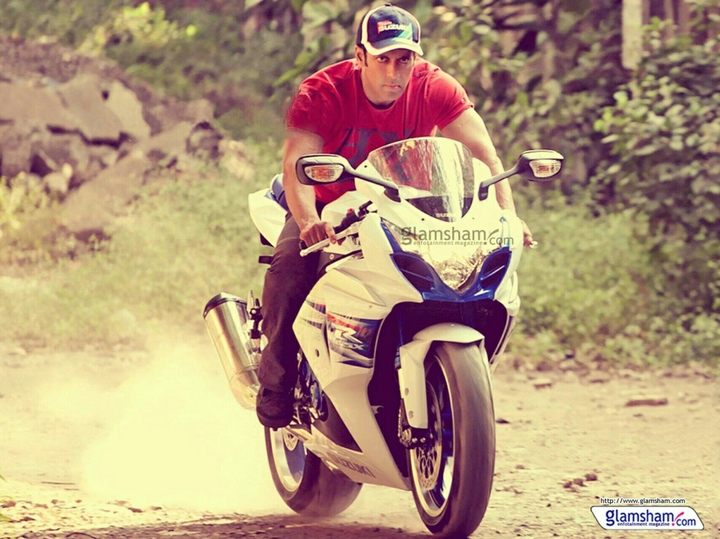 salman khan Bike