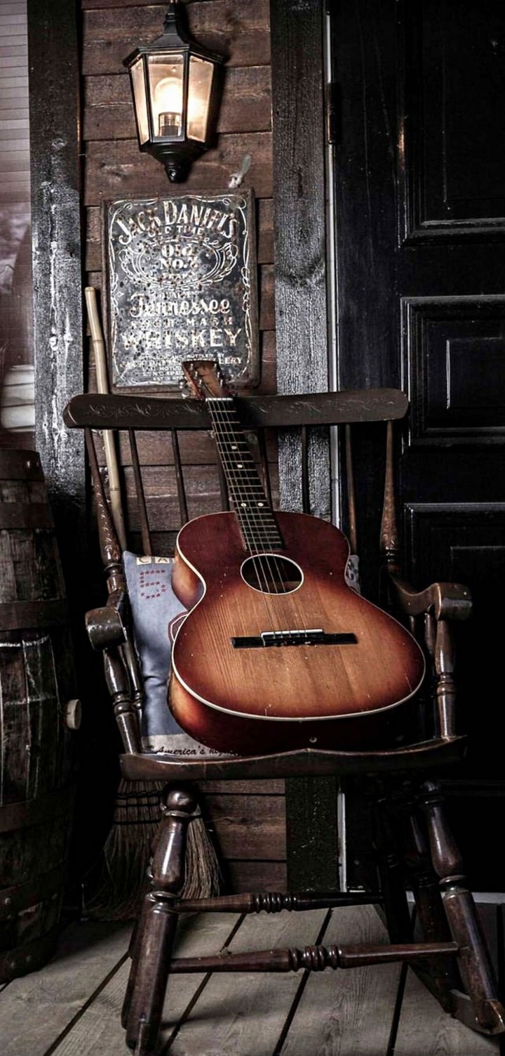 Porch guitar time