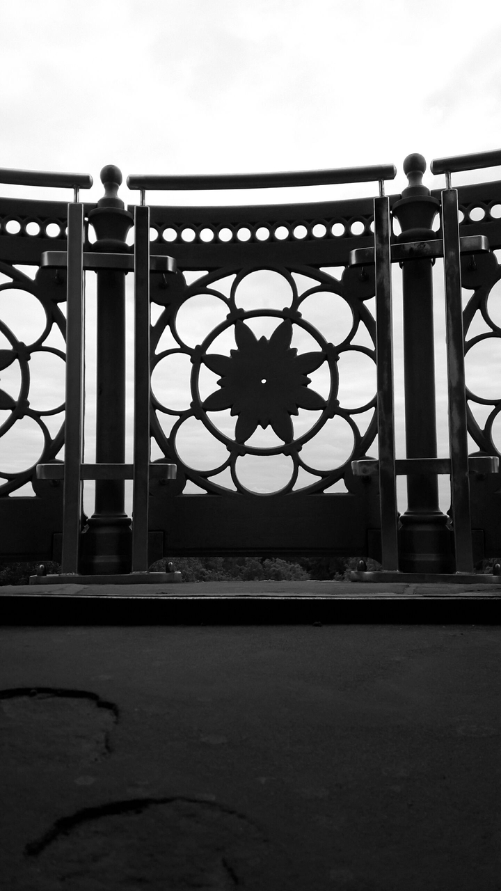 Black and white