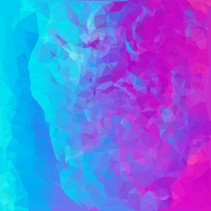 colur blue and pink