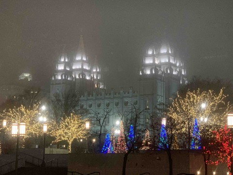A foggy day in SLC