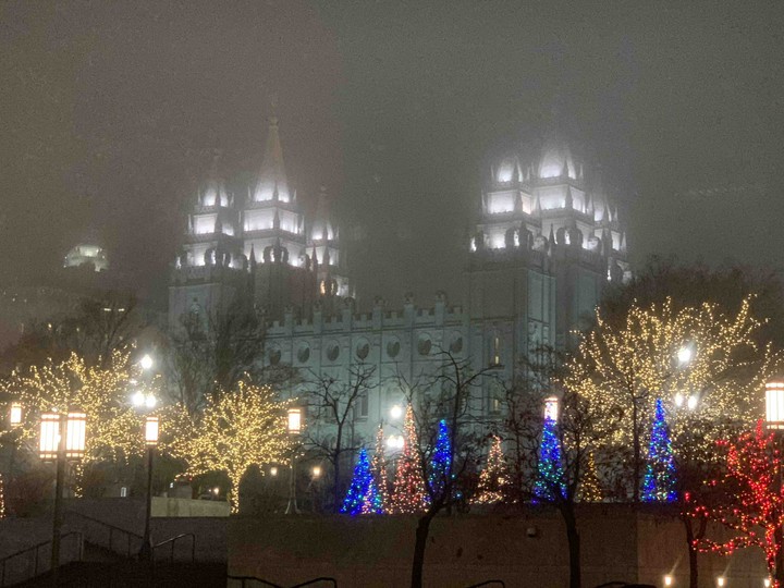 A foggy day in SLC