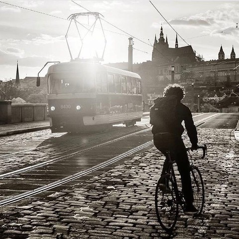 papéis de parede bicycle, Street