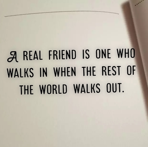 Do you know who your real and fake friends are?
