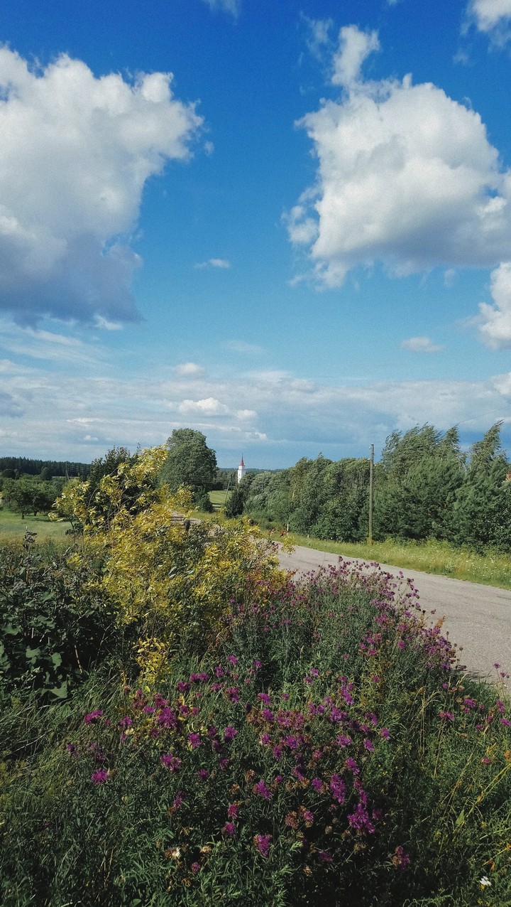 Lost in Latvian countryside.