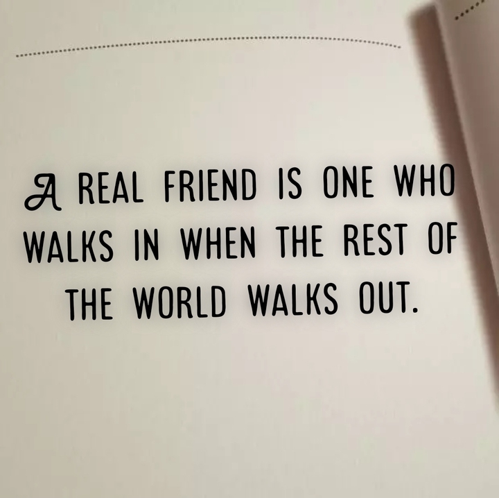 Do you know who your real and fake friends are?