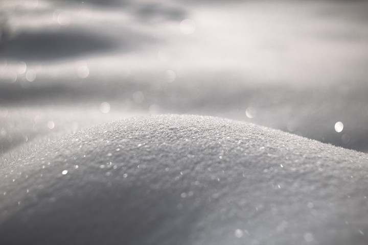 Shiny snow