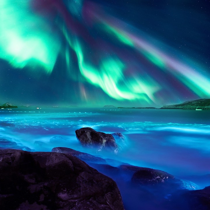 Aurora borealis (High-class Quality)