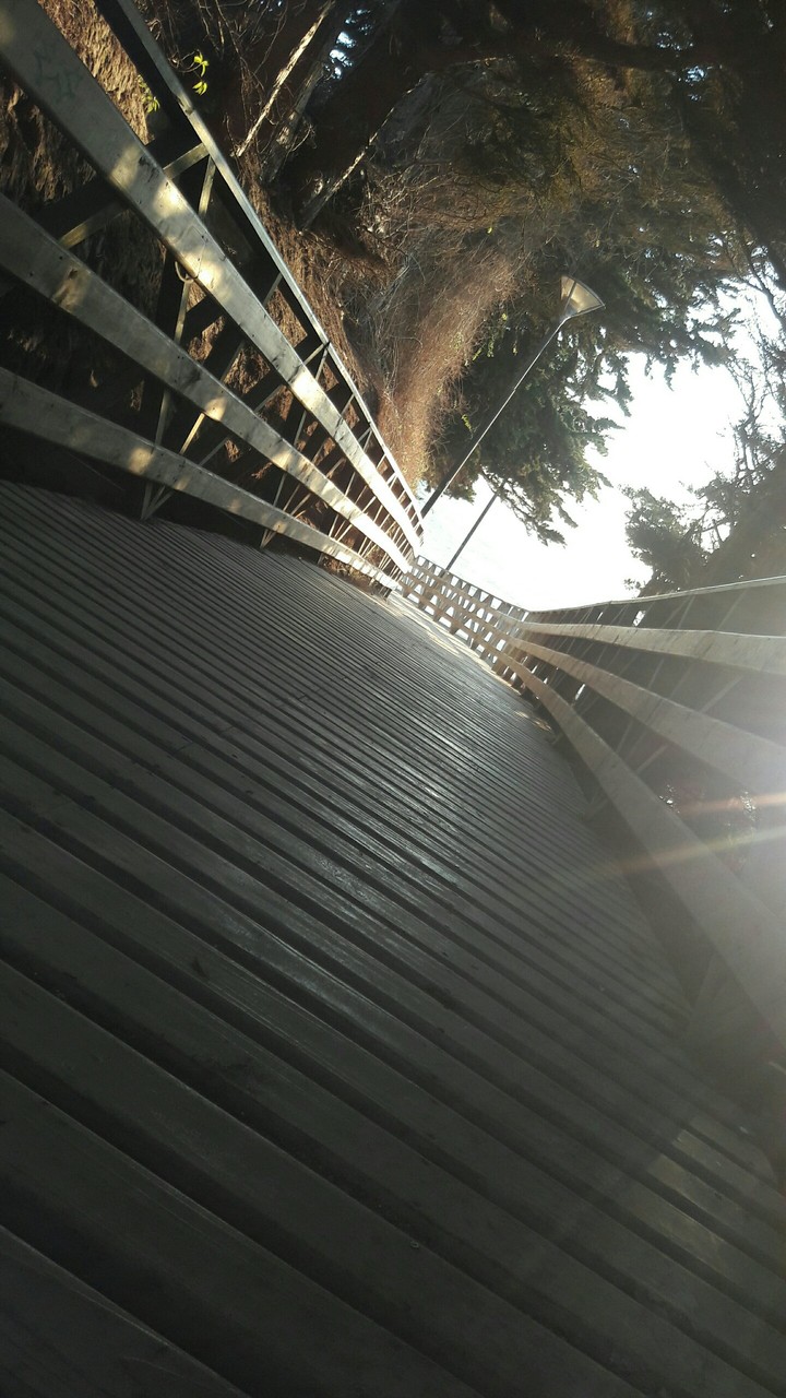 Somewhere over the bridge