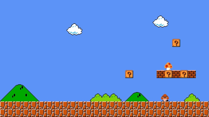 8bit Super Mario Wallpaper