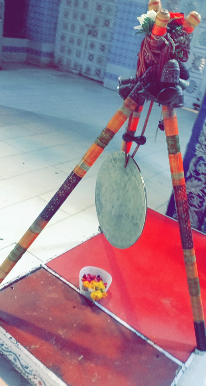 Bell,. at grave of QaLander LaaL Shahbaaz, Sehwan sharif