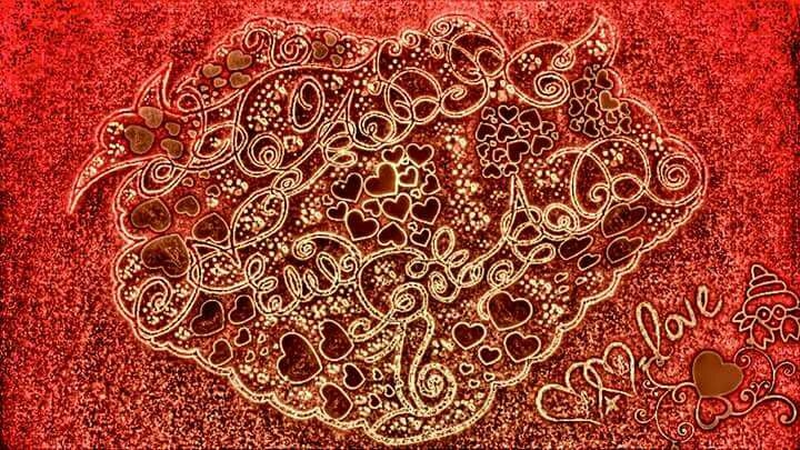 Today I create a art with my hand HaPpy New year 2017