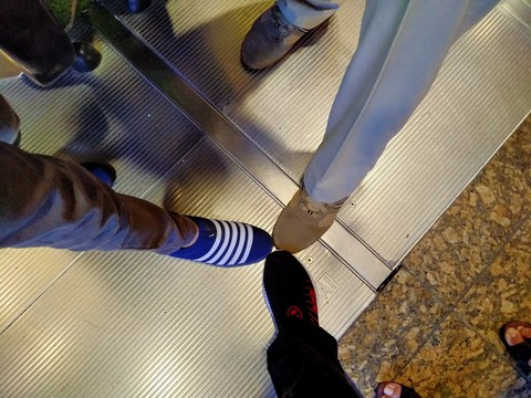 Multi colored different shoes