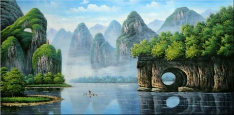 a lake