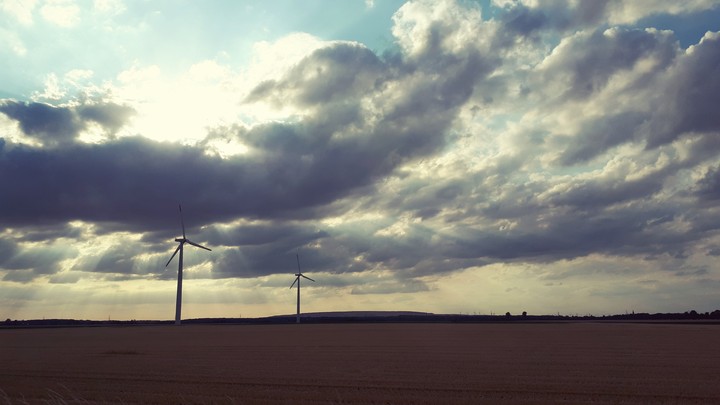 Windmill in the Evening