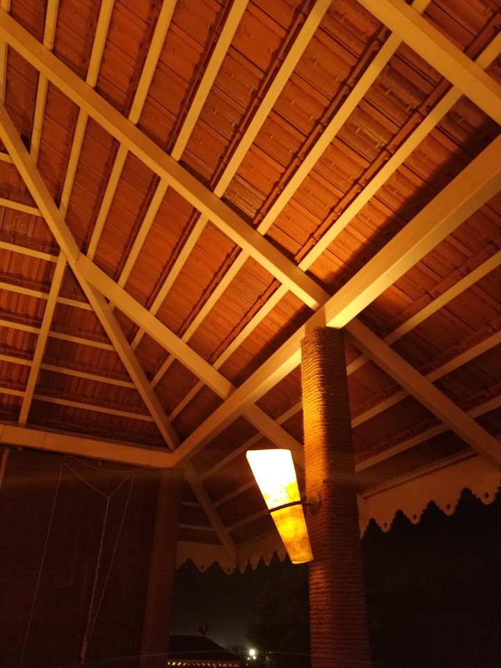 Light in the corner.