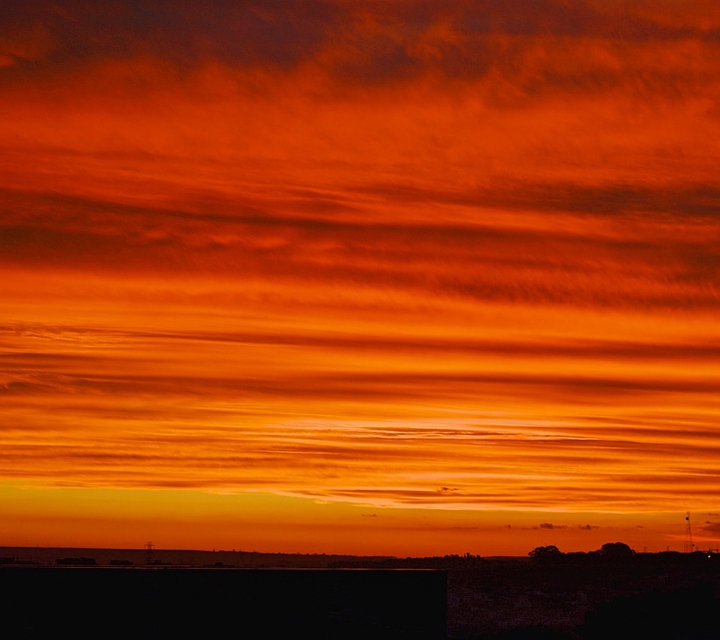 Under a blood red sky