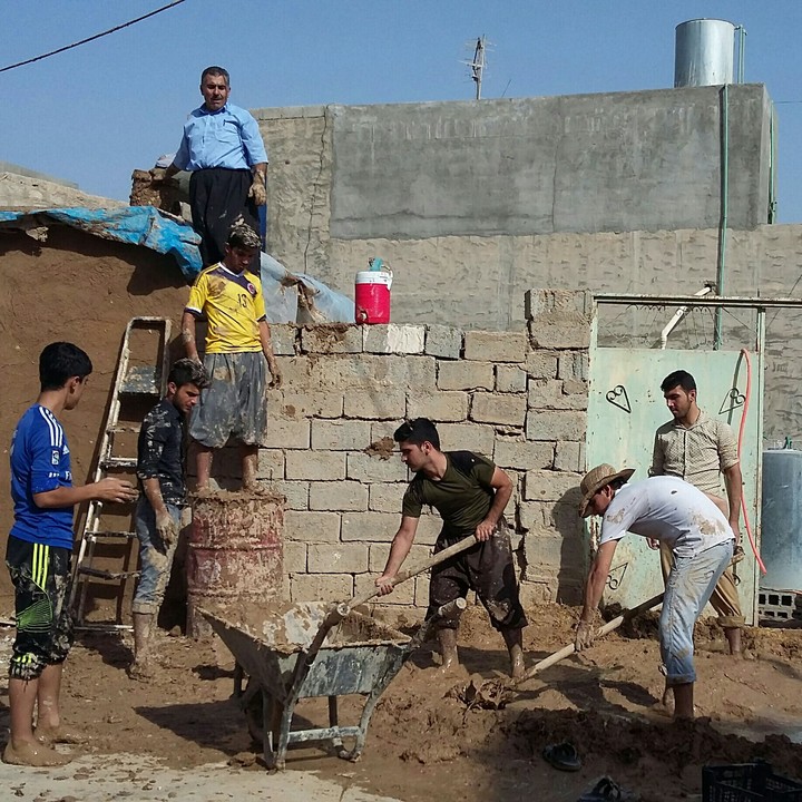 old house repairing(mud)