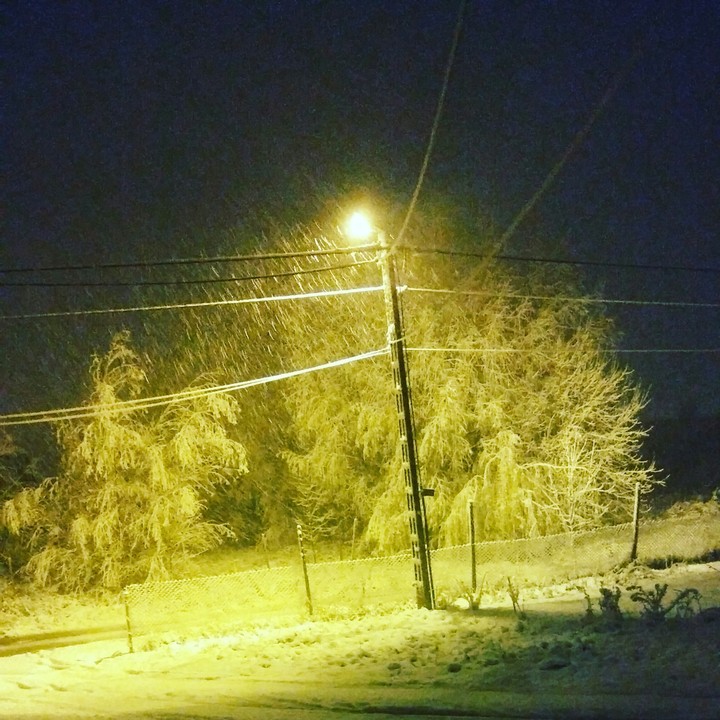 Zima nocą
