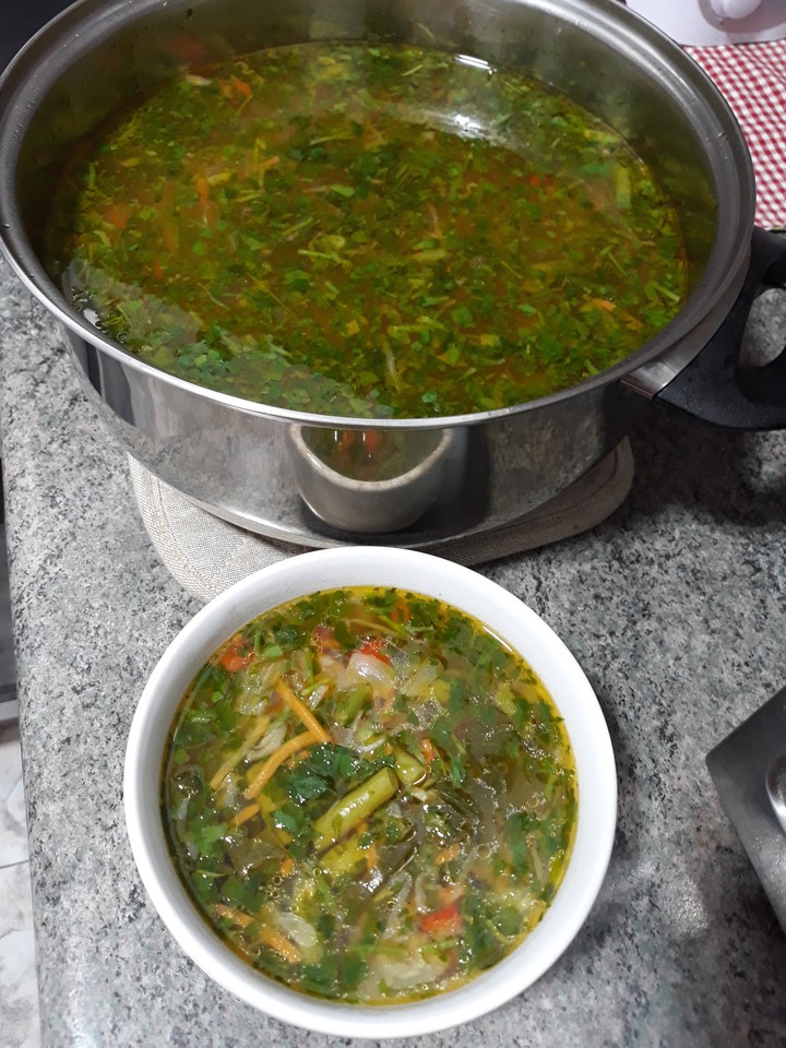 Sopa de verduras