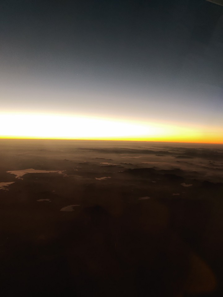 view from plane