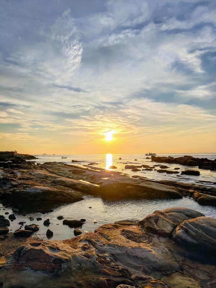 sunrise @ North Coastline  of Taiwan