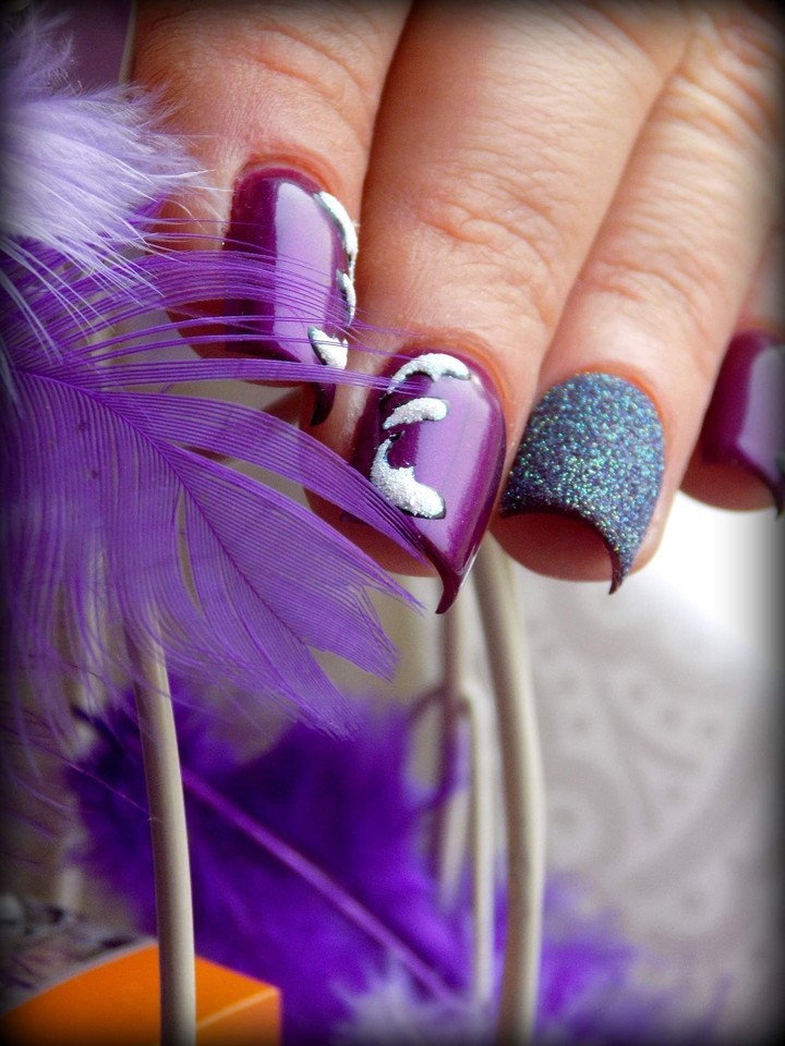 Levendula nails