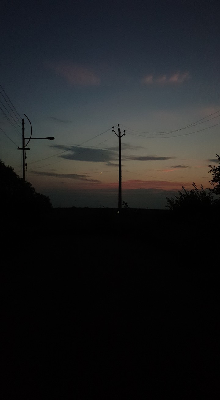 night cloudy sky