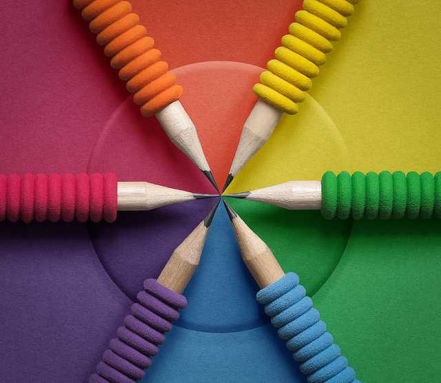 entre colores