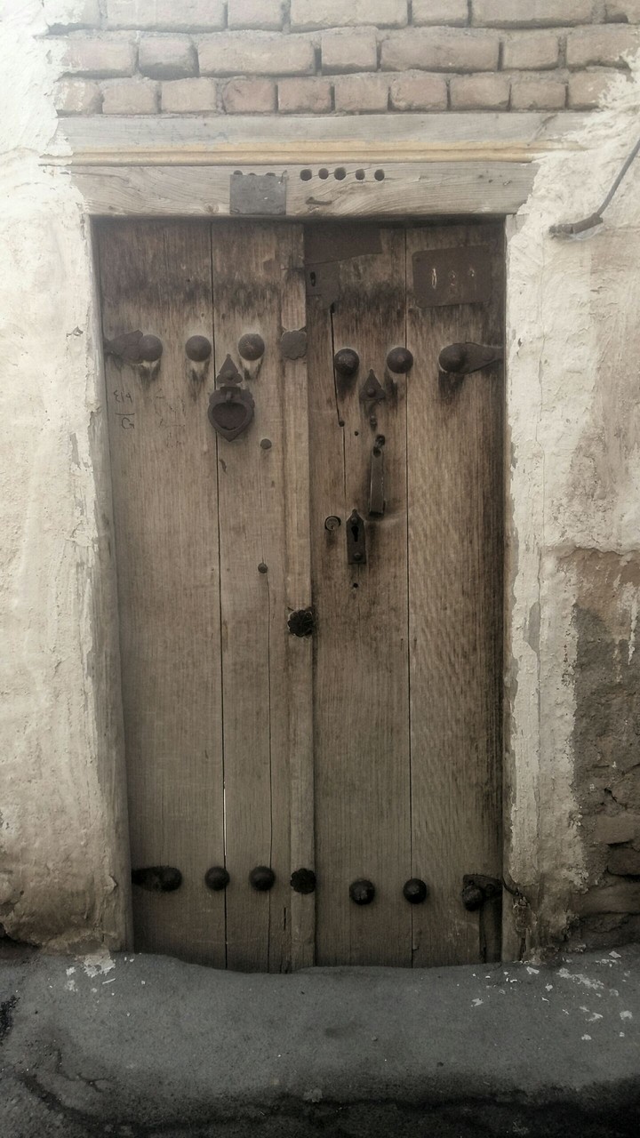 antique door