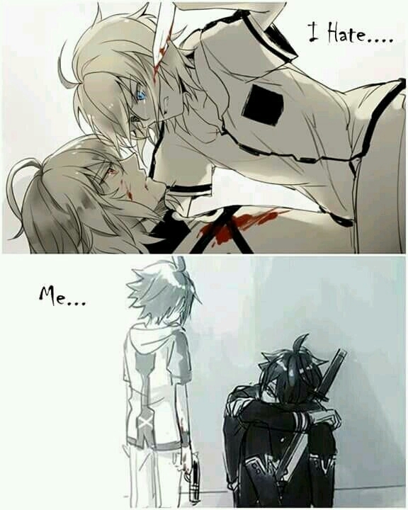 owari no seraph   -   I    hate...     Me...