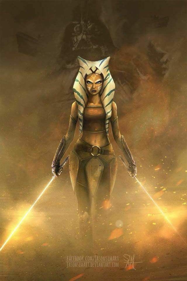 asoka lightsabers