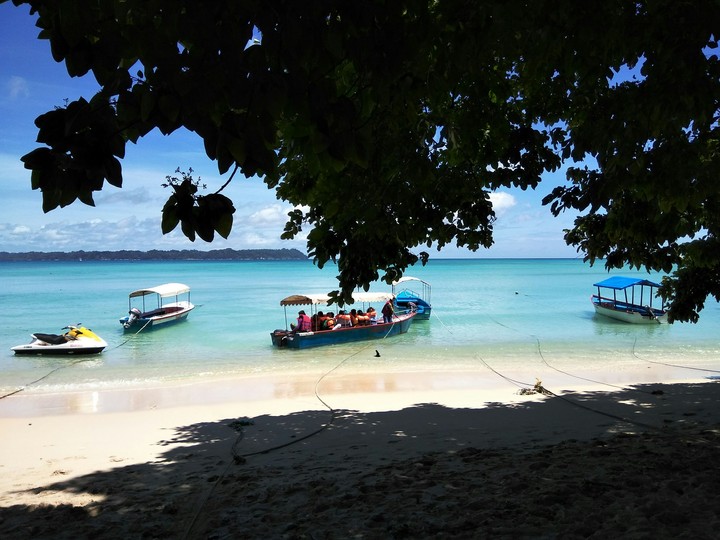 Blue sea