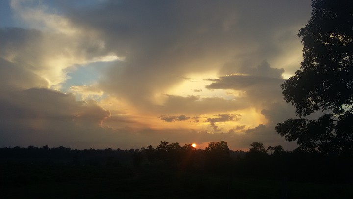 por do sol Amazônia