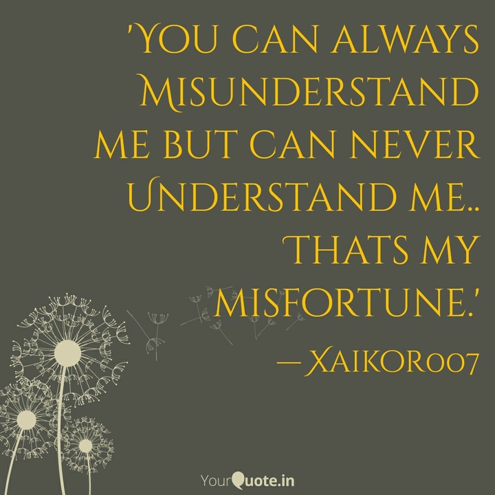 misfortune