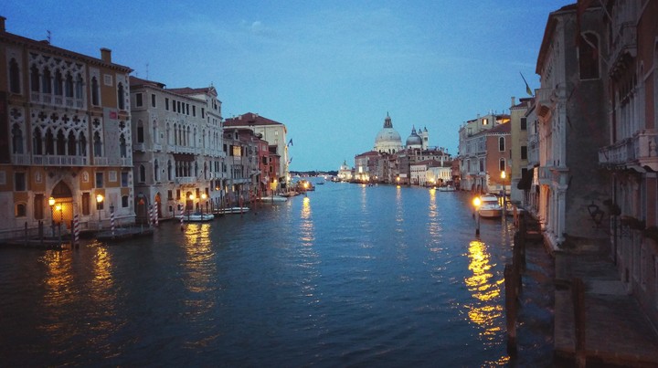 Venice by night