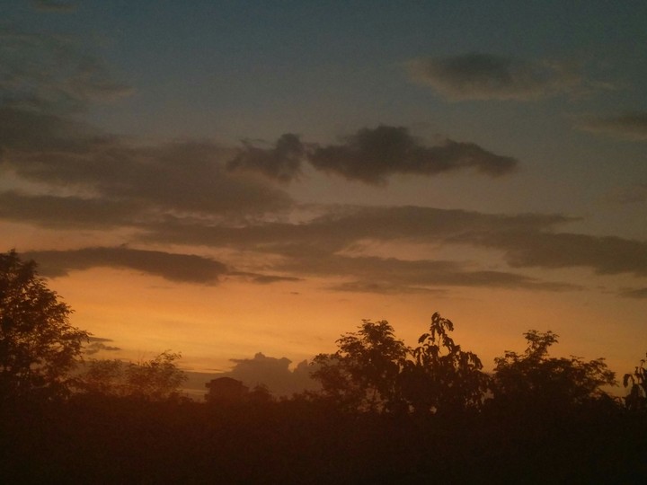 sun set