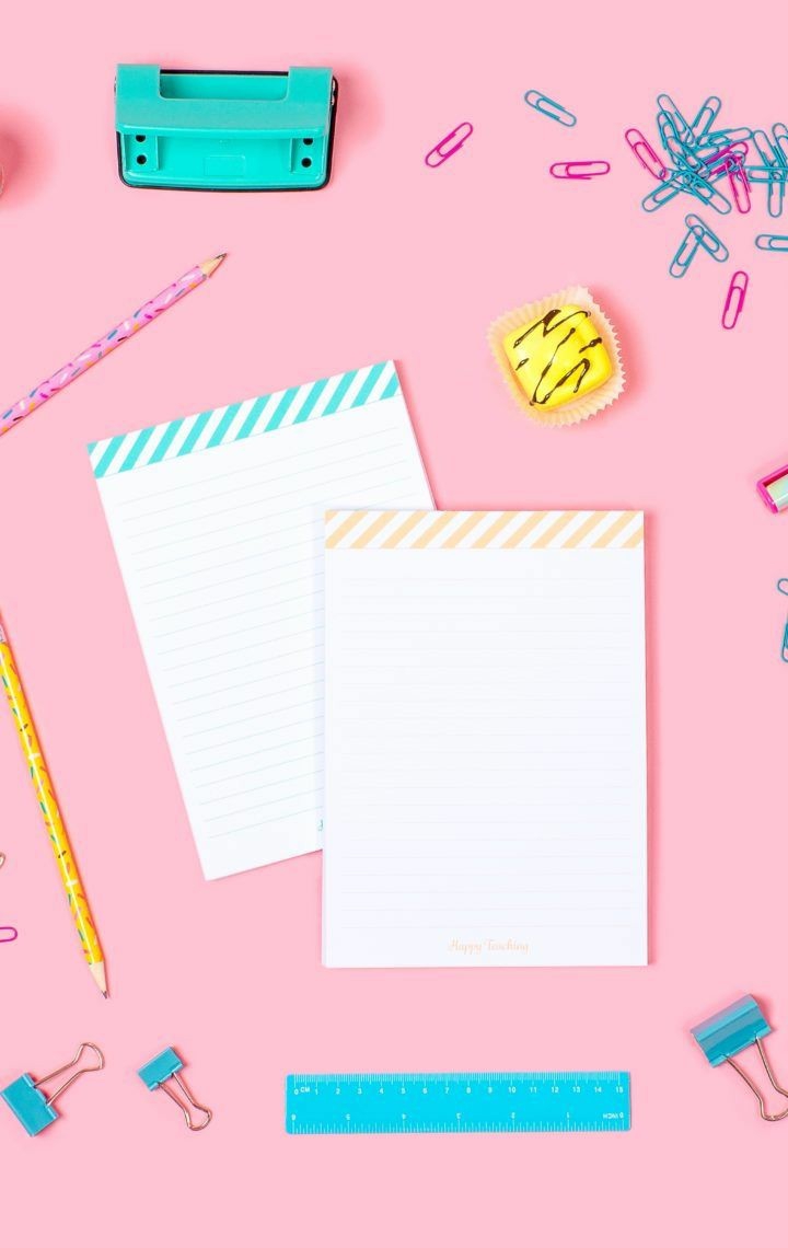 colorful stationary