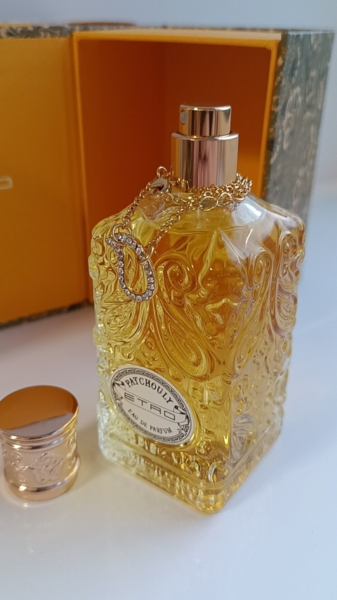 обои perfume, gold