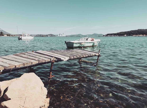 Sur le port de St Mandrier