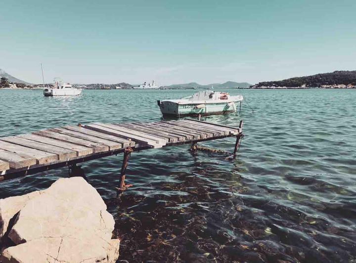 Sur le port de St Mandrier