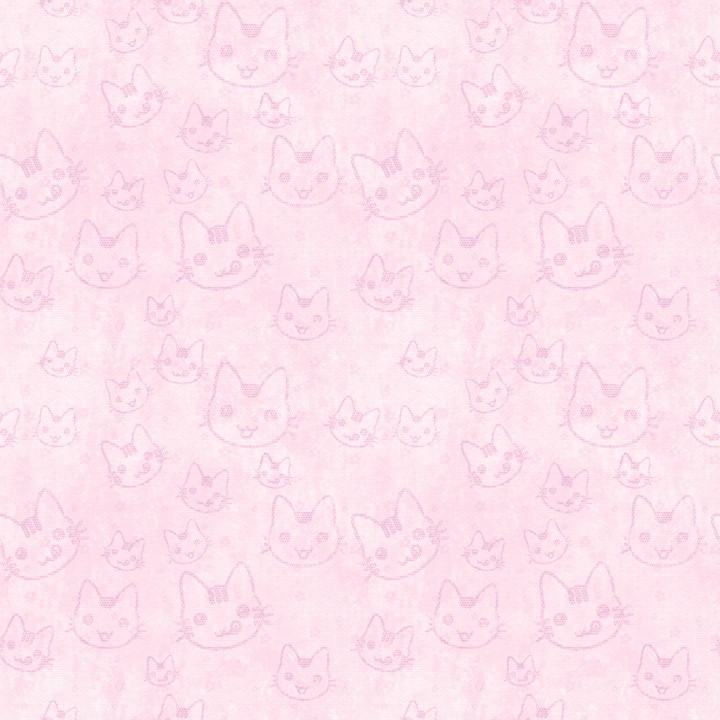 핑크 고양이 패턴